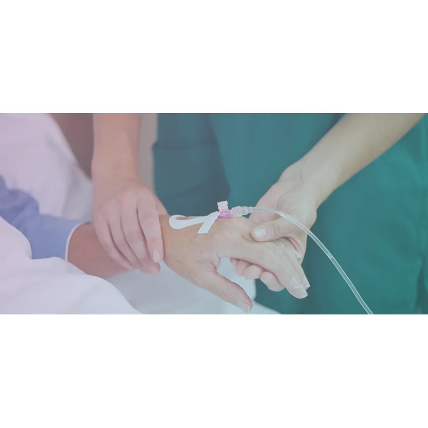 Como é feita a quimioterapia intravenosa em pacientes oncológicos?